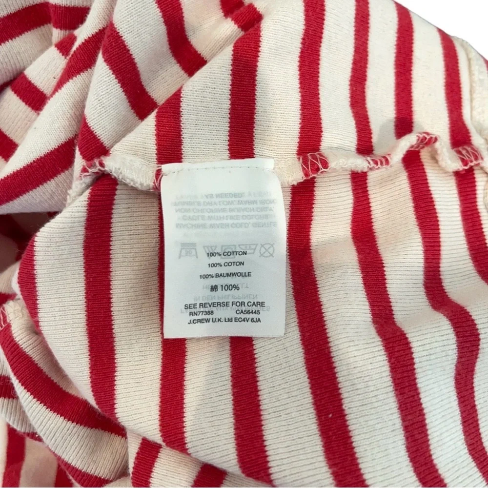 J. Crew Striped Turtleneck Dress